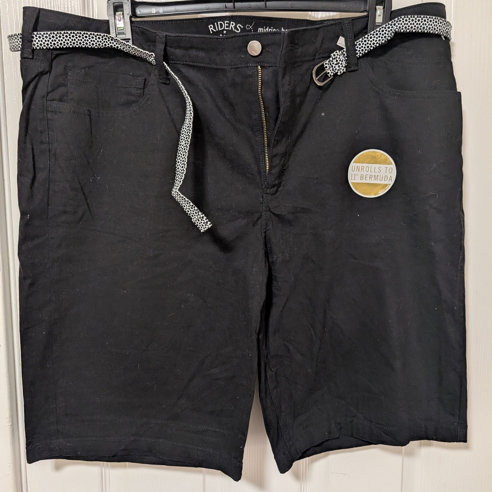 Riders by Lee Black Women's Shorts